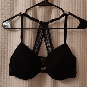 Black Lace Bra